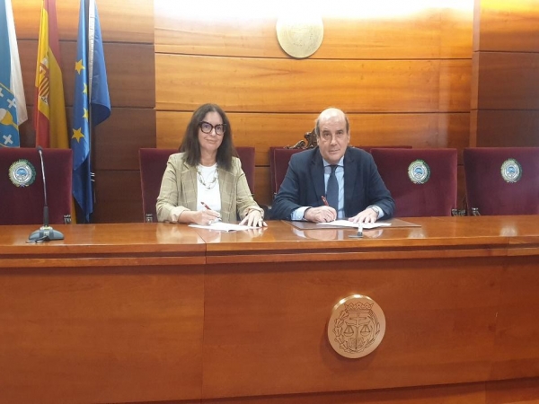 CONVENIO DE COLABORACIÓN ENTRE EL COLEGIO DE ABOGADOS DE    A CORUÑA Y EL COLEGIO OFICIAL DE AGENTES DE LA PROPIEDAD INMOBILIARIA 